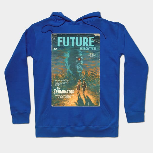 Future Terror Tales Hoodie by sandradeillustration